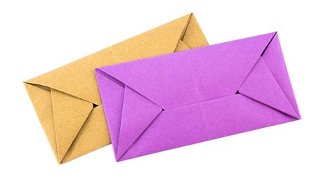 Easy Origami Envelope Letterfold Tutorial - (Simon ...