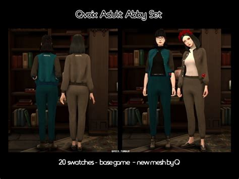 Abby Set At Qvoix Escaping Reality Sims 4 Updates