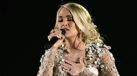 Carrie Underwood Gets Choked Up During Emotional Musical