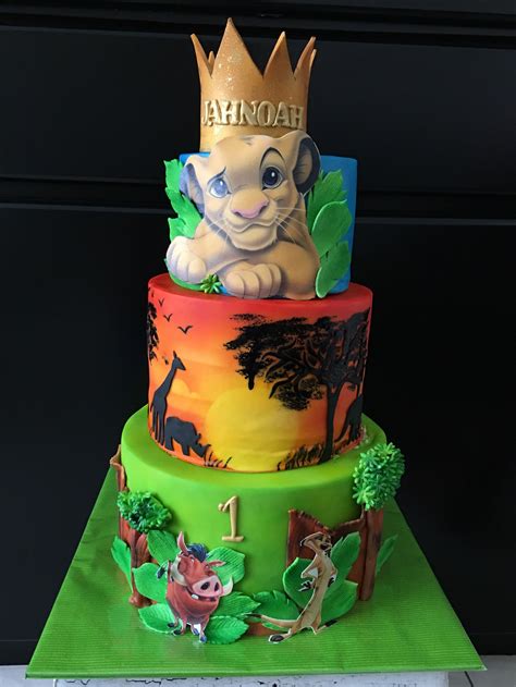 Lion King Birthday Cake🎉 Lion King Birthday Lion King Cakes Lion