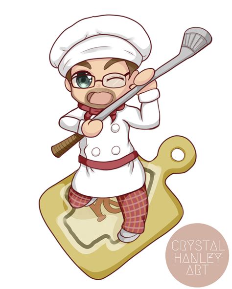 Artstation Chibi Chef Commission