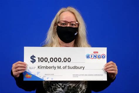 Sudbury Woman Wins 100k Playing Instant Bingo Doubler Sudbury News
