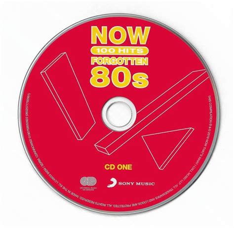 Various Artists Now 100 Hits Forgotten 80s 6 Cd 2019 купить Cd диск