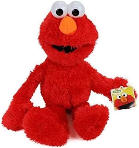 Sesame Street Elmo Plush Toy 35 Cm Uk Toys And Games