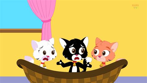 Kids Tv Nursery Rhymes Three Little Kittens Popular Nursery Rhyme