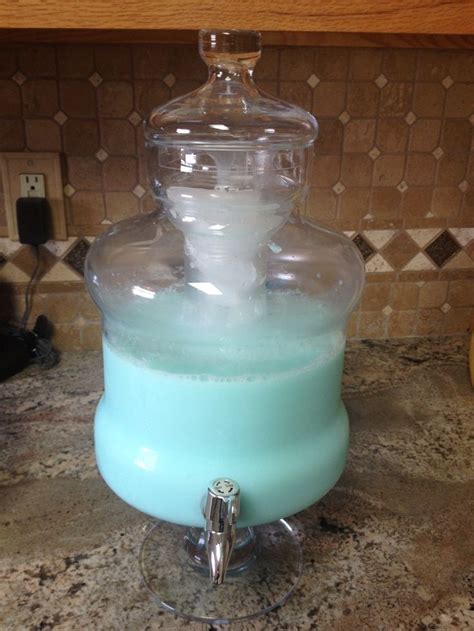 Tiffany Inspired Party Punch ~ Blue Hawaiian Punch In Blue Raspberry