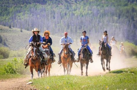 All Inclusive Horseback Riding Vacations Granby Co C Lazy U Ranch