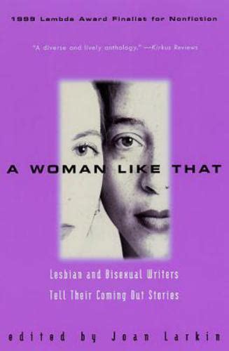 A Woman Like That Lesbian And Bisexual Writers Tell Their Coming Out