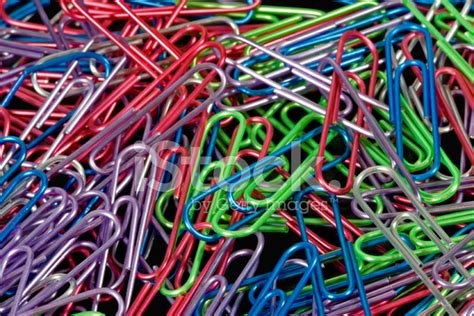 Paper Clips Stock Photo Royalty Free Freeimages