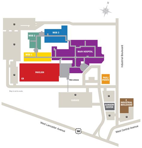 Lankenau Hospital Campus Map