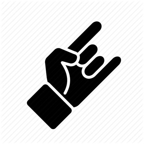 Rock Hand Icon 188947 Free Icons Library