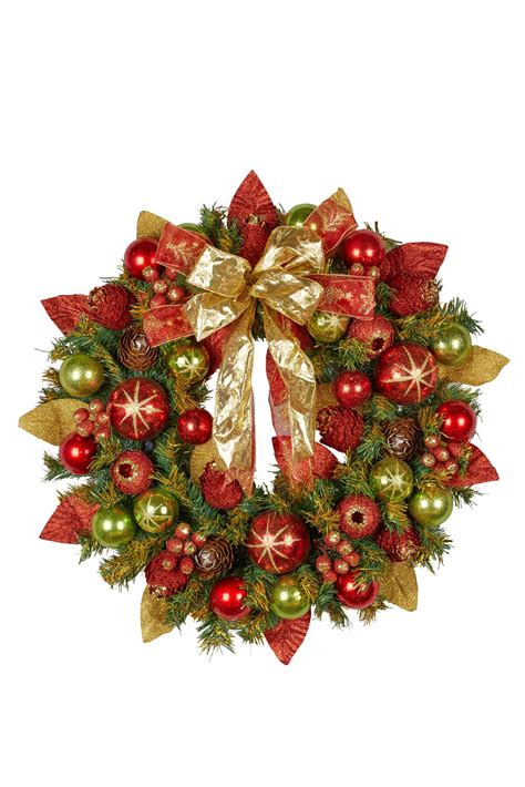 Christmas Wreath Classical Elegance 71cm Swish Collection Christmas