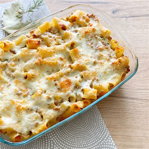 Easy White Sauce Pasta Bake Pasta Al Forno Mamma Mia Che Buono