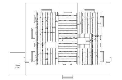 Terrace Plan Detail Specified In This Auto Cad Drawing File Download