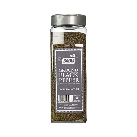 Badia Ground Black Pepper 4536g 16oz American Food Mart