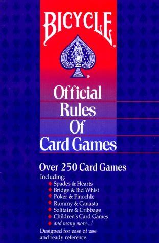 The goal is to avoid being the player who ends the game holding the old maid. Bicycle Official Rules of Card Games by The United States ...