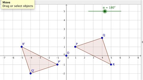 Geogebra Tutorial 9 Rotating Triangles Youtube