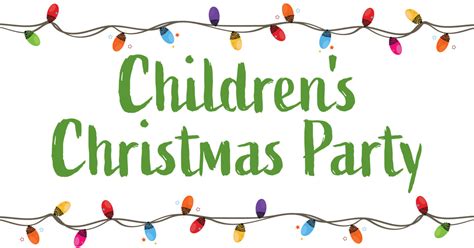 Childrens Ministry Christmas Party First Baptist Church Oxford
