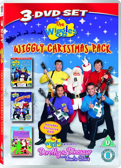 The Wiggles Christmas Triple Dvd Uk The Wiggles The