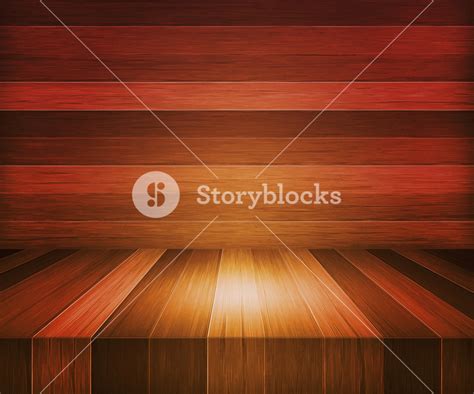 Oak wooden stage background royalty-free stock image