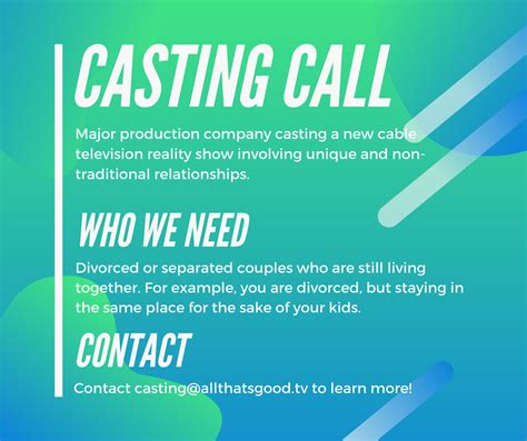 tlc reality show casting couples that split yet still live together auditions free