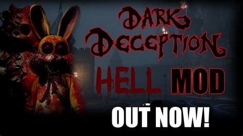 Dark Deception Hell Mod Out Now Youtube