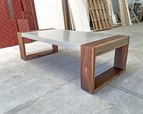 63 Concrete Coffee Tables | Concrete furniture, Concrete coffee table
