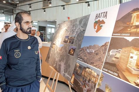 Dubai Ruler Inspects Hatta Eco Tourism Development Projects