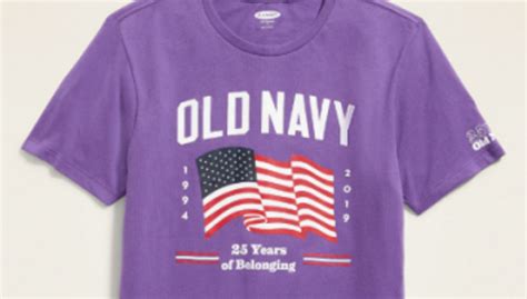 Old Navys Fourth Of July T Shirts Will Be Purple This Year