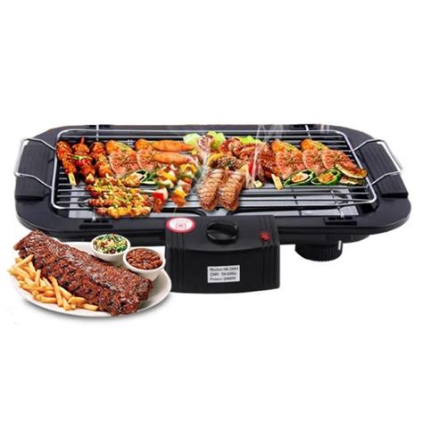 Electric Barbeque Grill Electronic Pan With Power Indicator Light Bb
