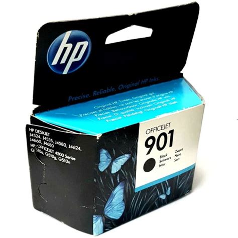 New Hp 901 Black Ink Cartridge For Hp Deskjet Officejet 4500 Cc653ae