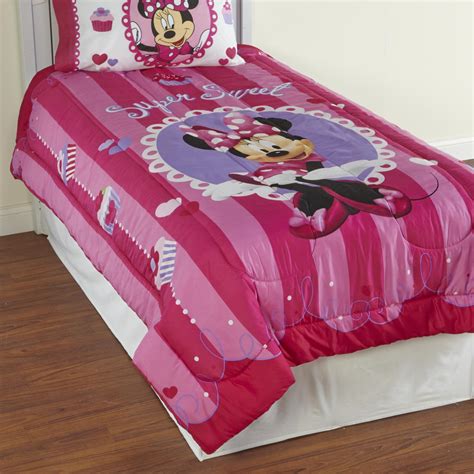 While a twin size bed has the same length and width regardless of manufacturer or model, a twin size comforter does not. Disney Twin Comforter - Minnie Mouse - Home - Bed & Bath ...