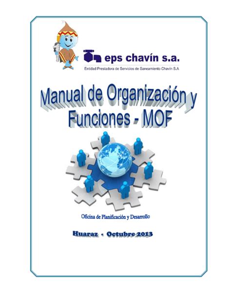 Manual De Organización Y Funciones