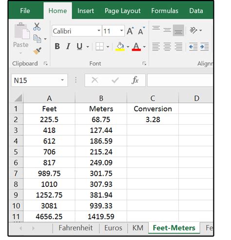 How Excel Can Help With Metric And American Standard Conversions Pcworld