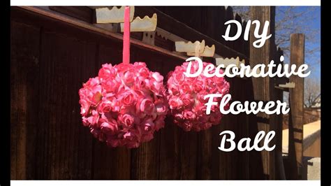 Order by 3pm recipient tmz for same day delivery! DIY Decorative Flower Ball - YouTube