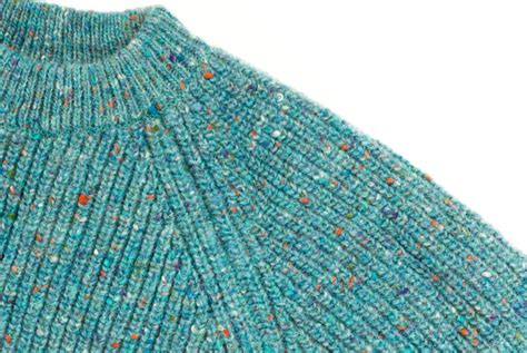 Left Field Nycs Tweed Sweater Is Made From Irish Wool Donegal