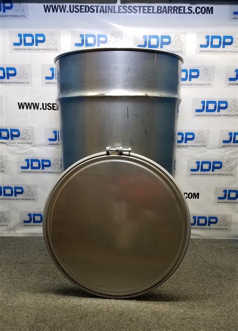 New 150 Gallon Stainless Steel Barrel Open Head 15 Mm