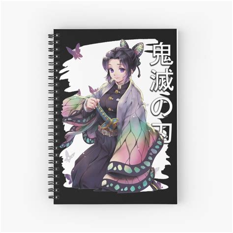 Demon Slayer Shinobu Spiral Notebook Anime Stationery
