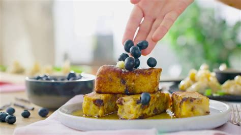 Utiliser vos restes de farce recette de pain perdu -
