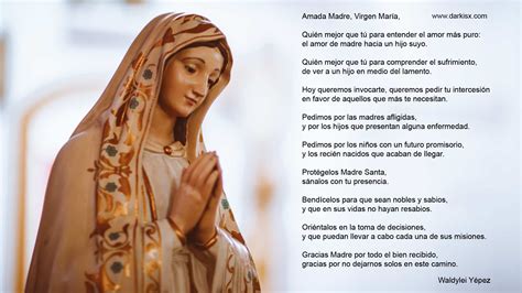 Oración A La Virgen María Waldylei Yépez