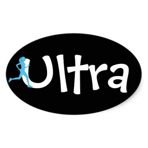 Ultra Marathon Sticker Zazzle Ultra Marathon Runner Inspiration