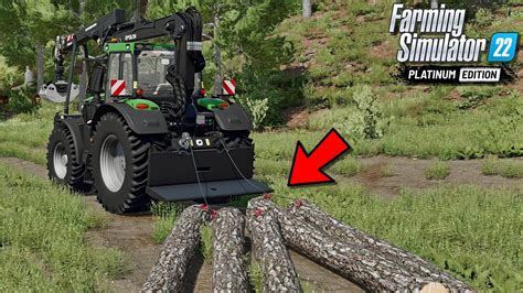 Farming Simulator 22 How To Use Winches To Move Logs Fs22 Mod Images