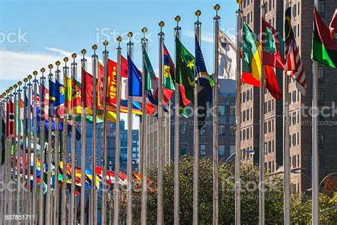 Flags Of Nations Stock Photo Download Image Now United Nations