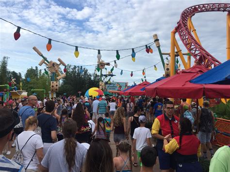 Inside The Magic On Twitter Ropes At Entrance Of Toystoryland Ready