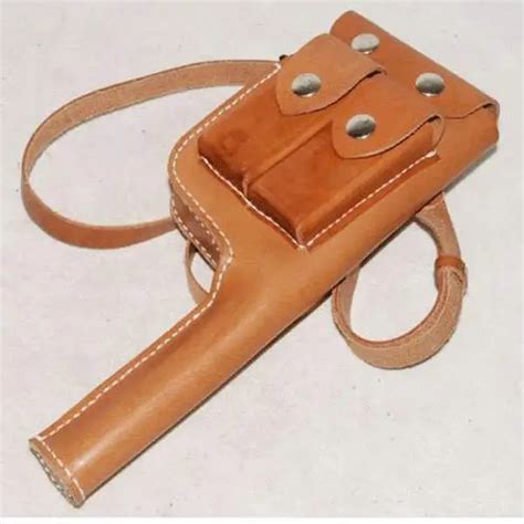 Collectiable Ww2 German Mauser C96 Broomhandle Leather Holster Gm008 In