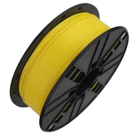 gembird yellow pla filament 1 75mm 1kg cablematic