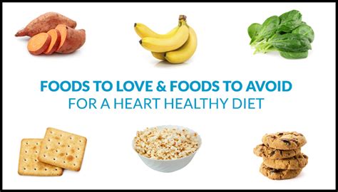 Foods to Love and Foods to Avoid for a Heart Healthy Diet ...