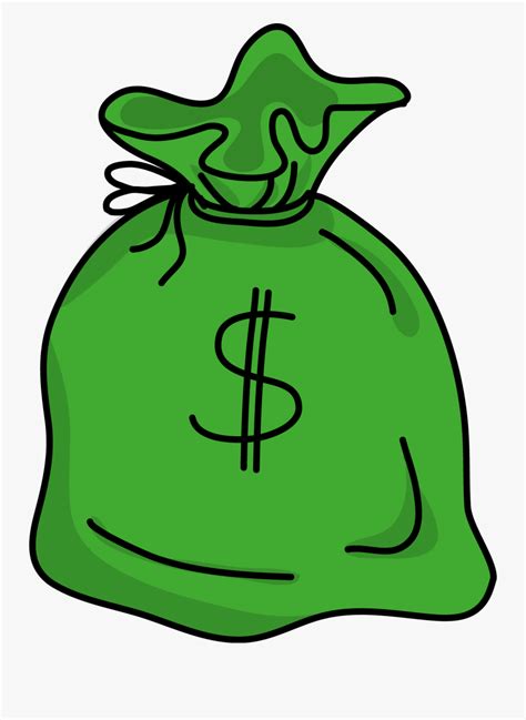 Money Bag Animation Drawing Clip Art - Animated Transparent Background Money , Free Transparent ...
