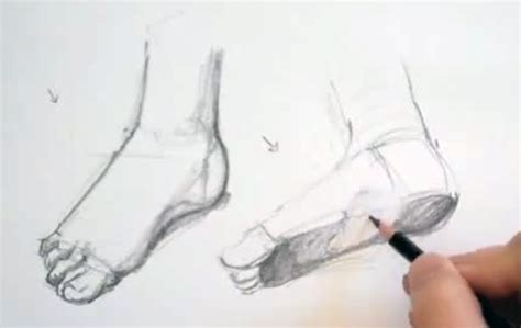 How To Draw Feet Drawings Basic Shapes Drawing Lessons