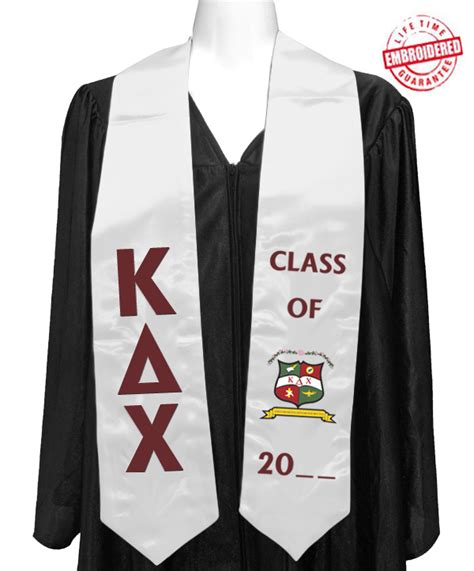 Official Kappa Delta Chi Kdchi Graduation Stole For Bachelors Degrees